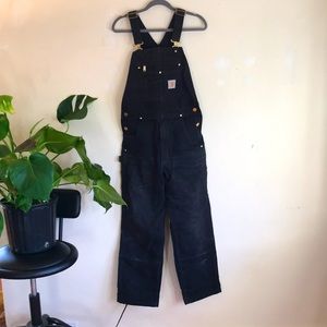 Carhartt Utility Overalls in Black